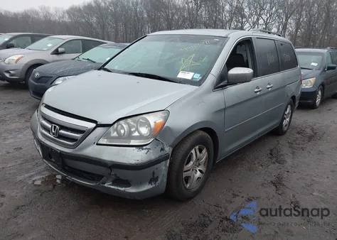 2005 Honda Odyssey Ex-L z USA, uszkodzony, nr VIN 5FNRL38745B094278